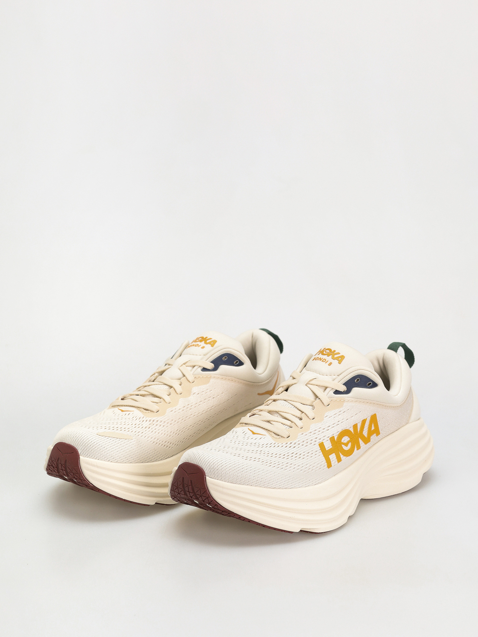 Hoka Bondi 8 Shoes (oat milk/alabaster)
