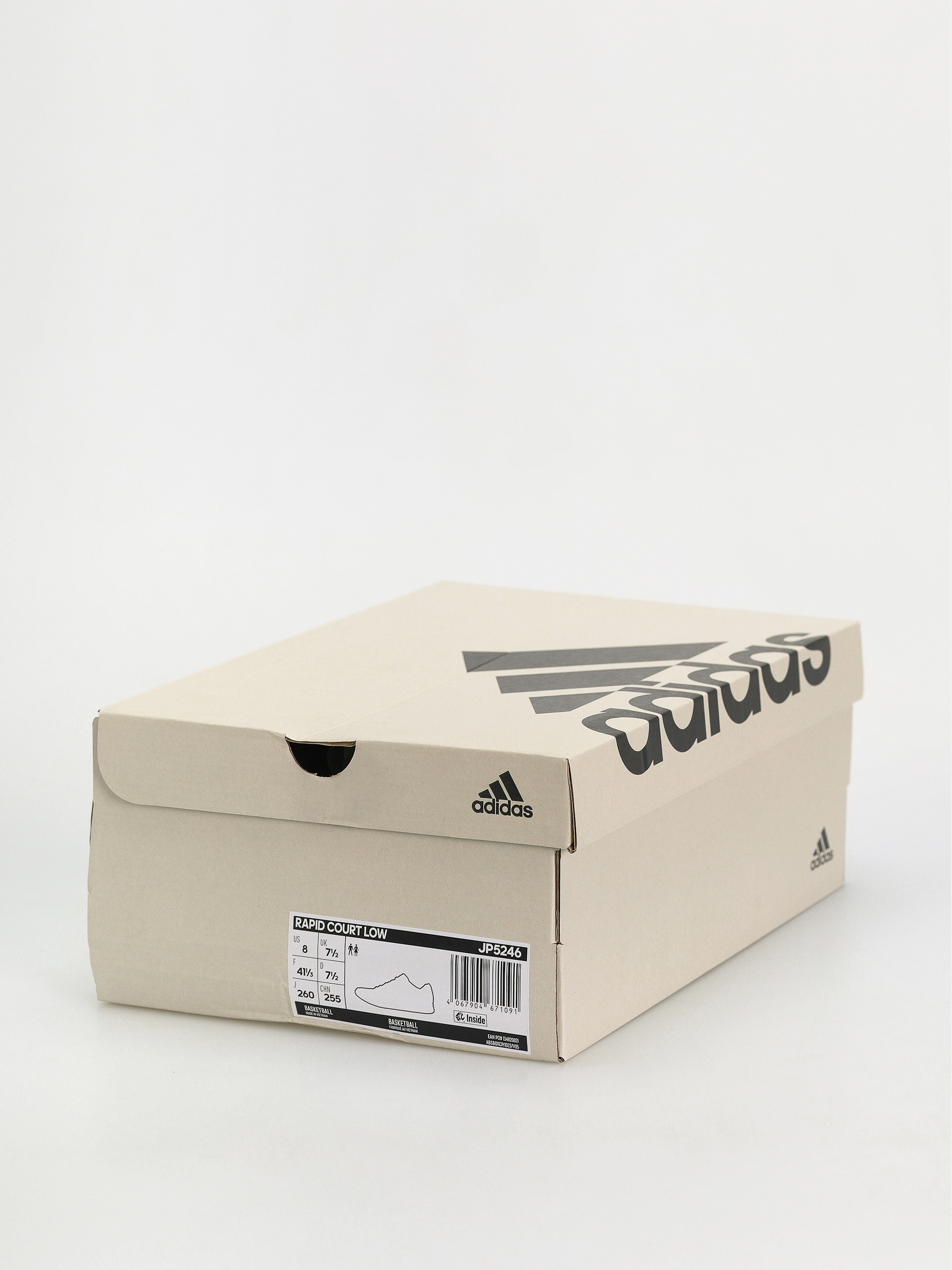 adidas Rapid Court Low Shoes (orbgry/clowhi/ftwwht)