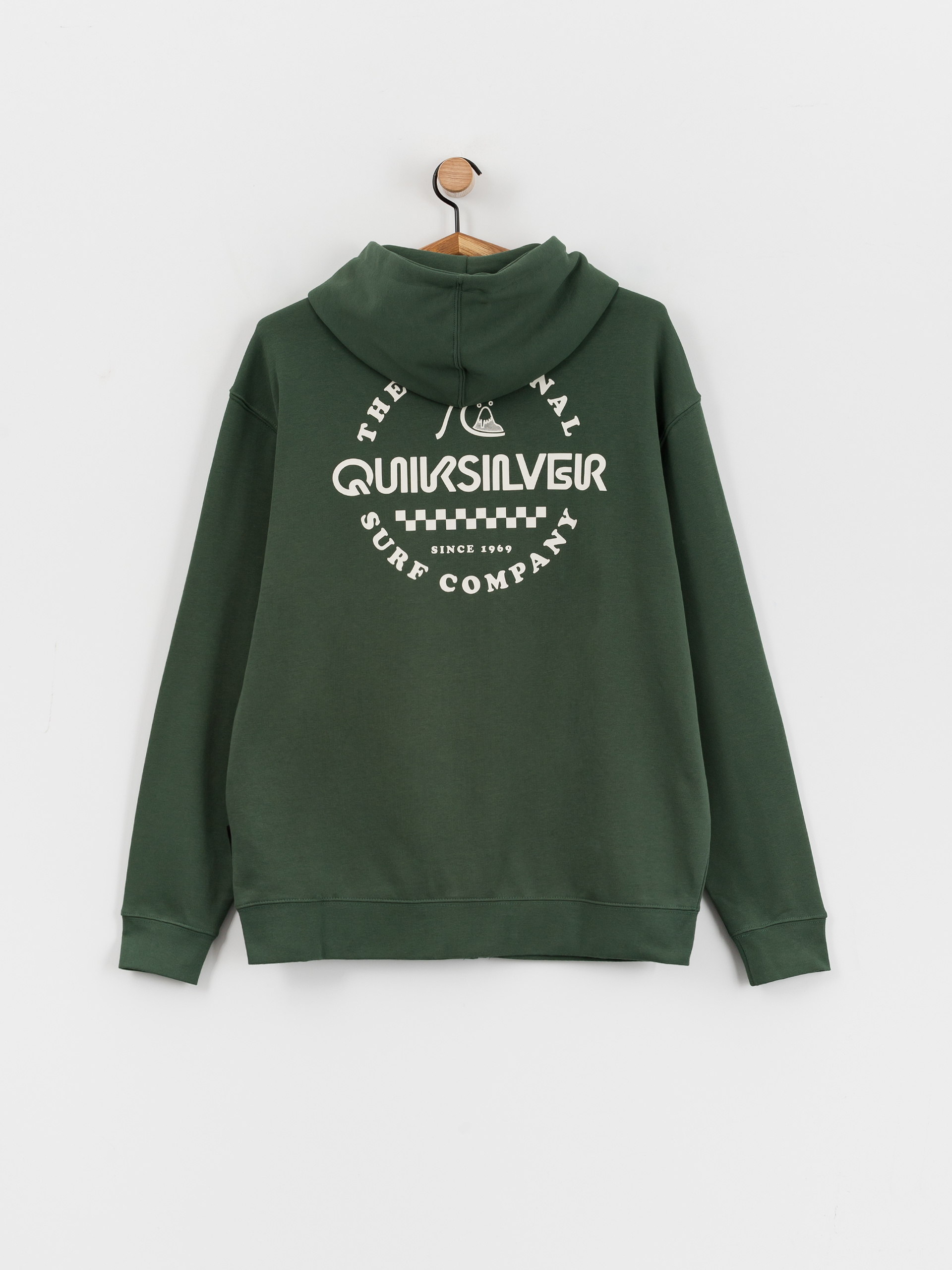 Quiksilver green hoodie sale