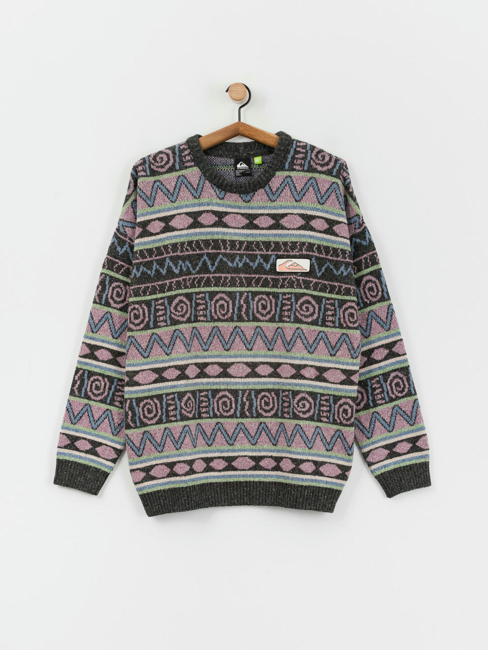 Quiksilver Purple Vision Pulli (grape shake heritage stripe 64)