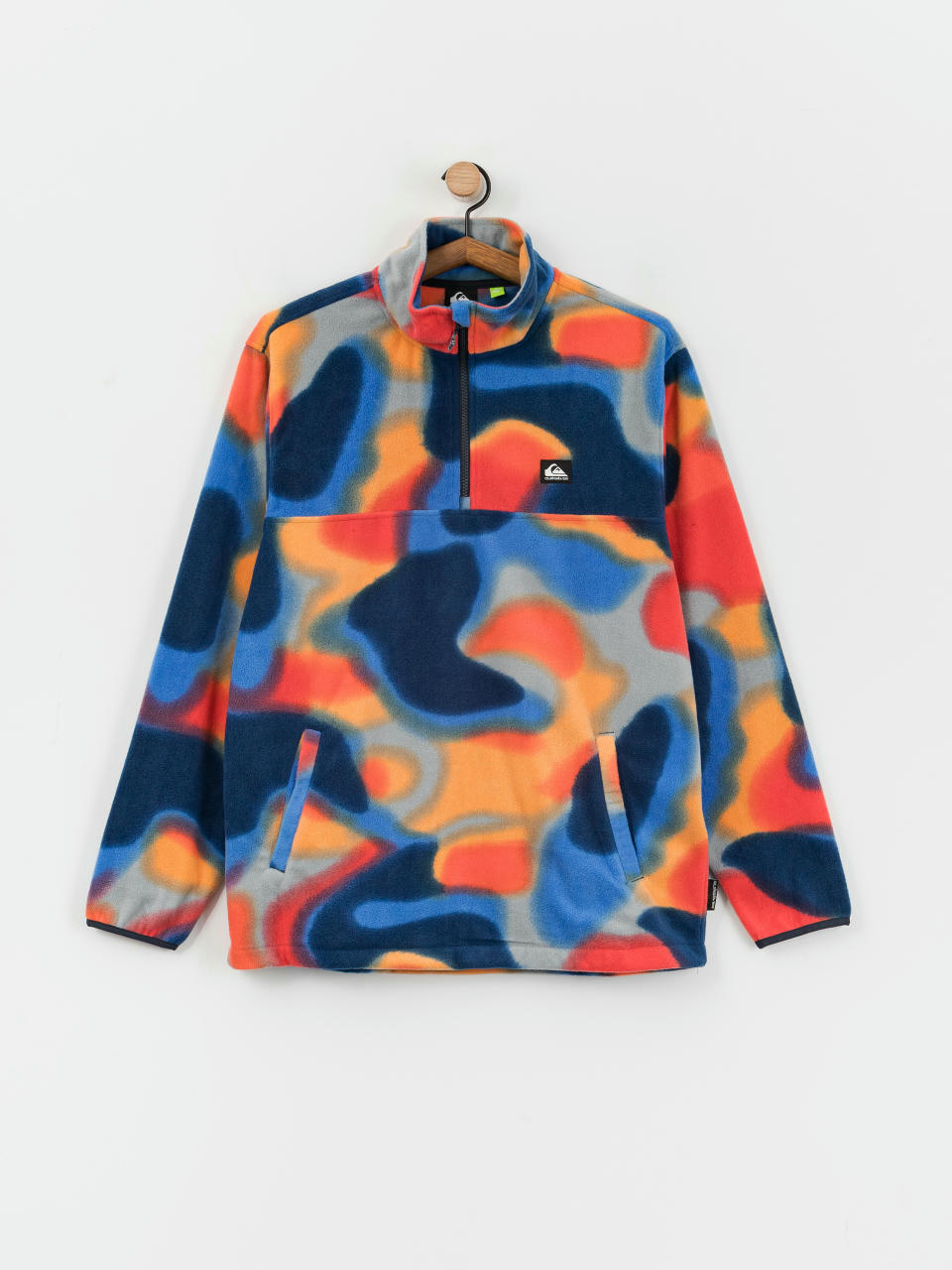 Quiksilver Surf Days 1/2 Zip Fleece Jacke (surf days spray camo)