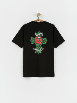 Santa Cruz Dressen Rose Cross 2 T-Shirt (black)