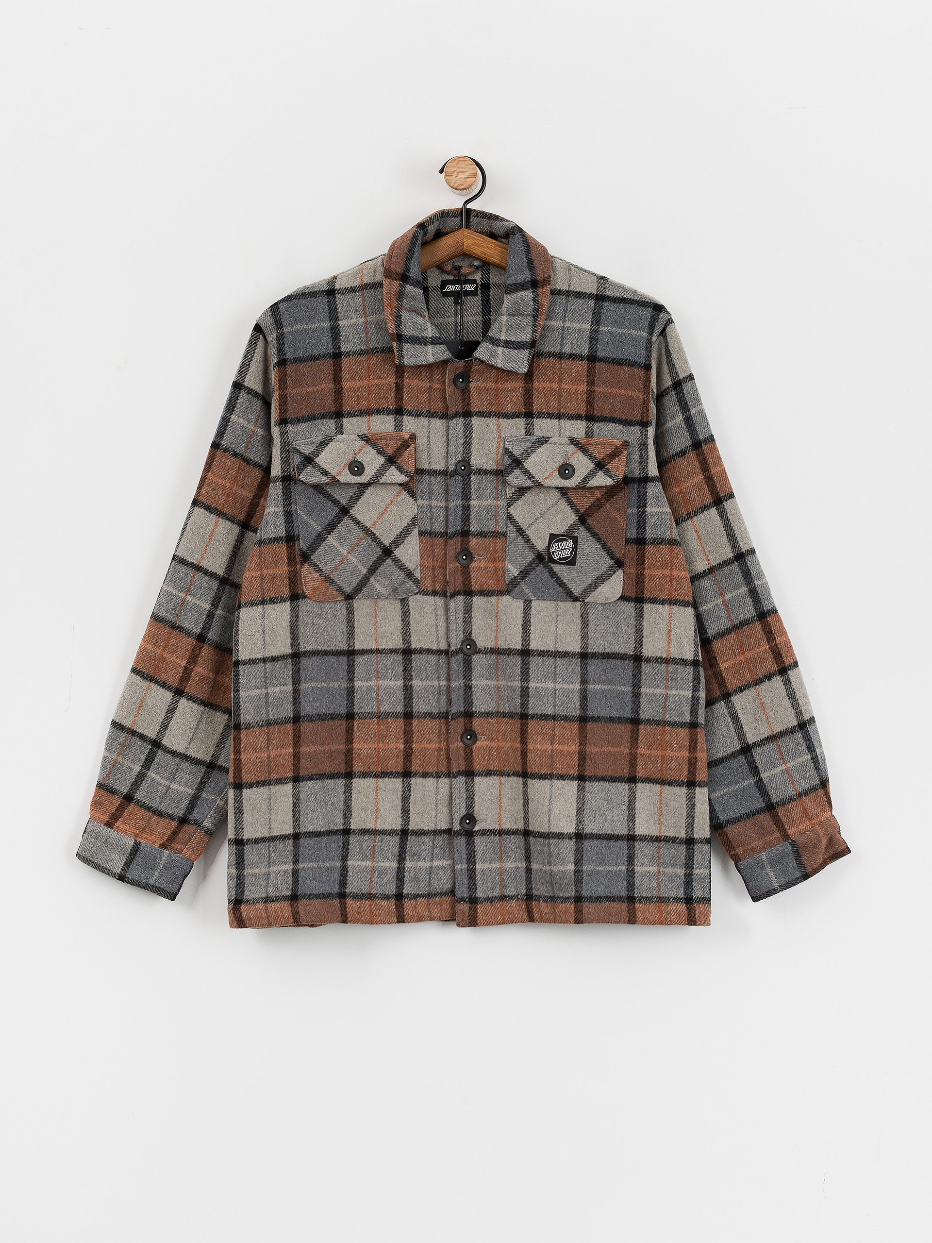 Santa Cruz Lodge Shirt (stone check)