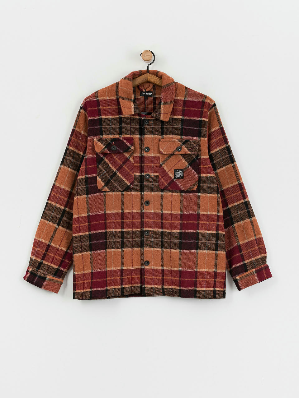 Santa Cruz Lodge Hemd (burnt orange check)