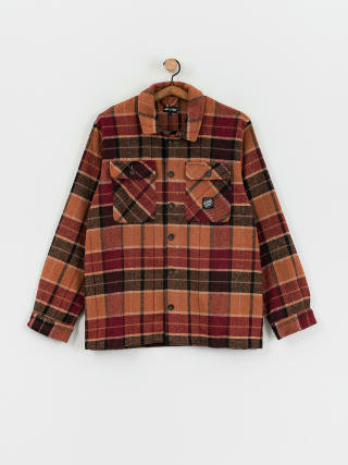 Santa Cruz Lodge Shirt (burnt orange check)