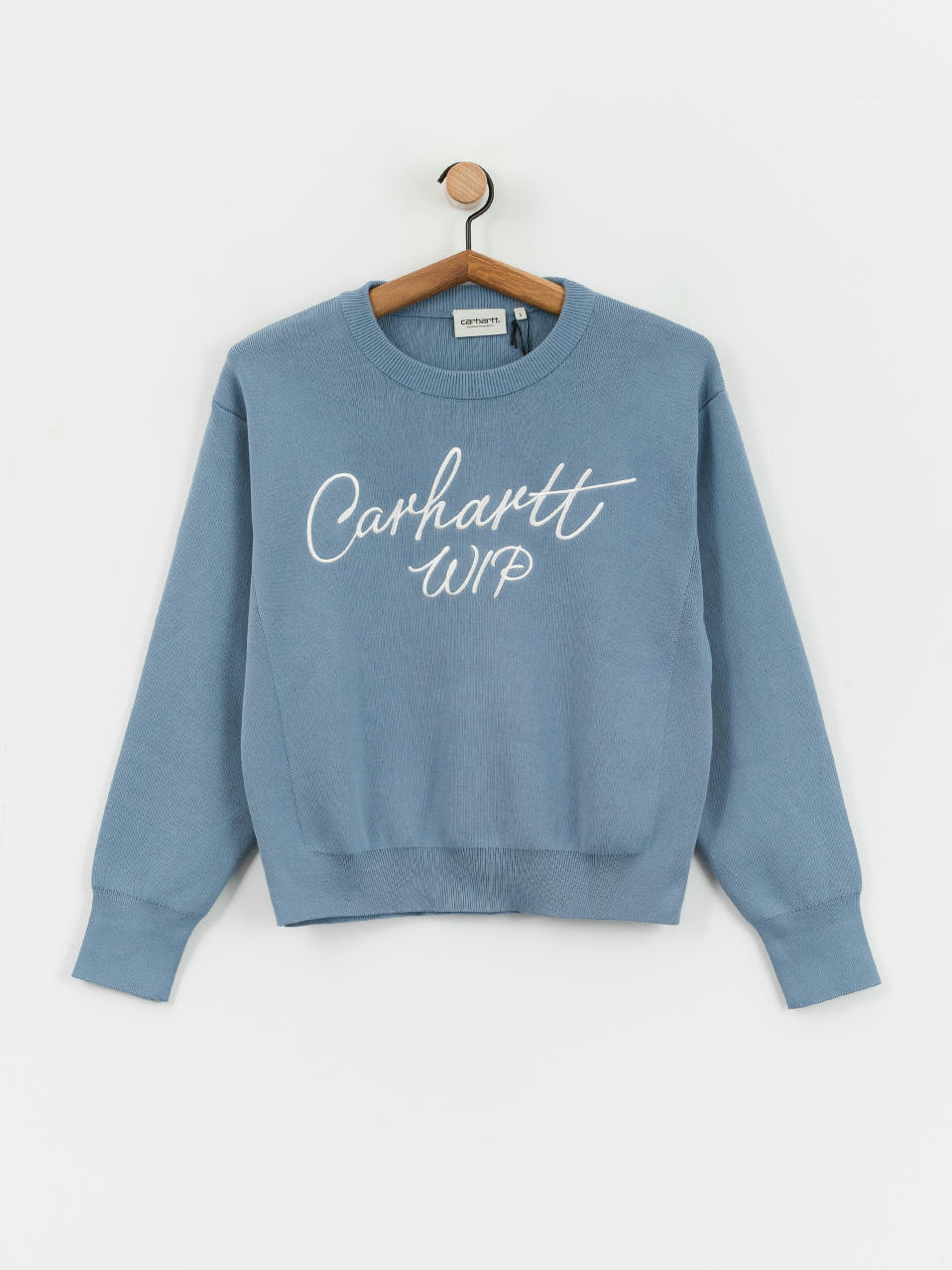 Carhartt WIP Signature Wmn Pulli (dusty ice/wax)