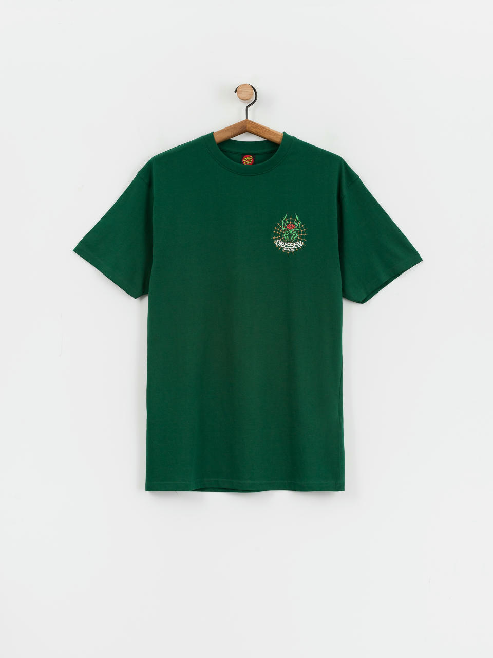 Santa Cruz Dressen Rose Cross 2 T-Shirt (rainforest)