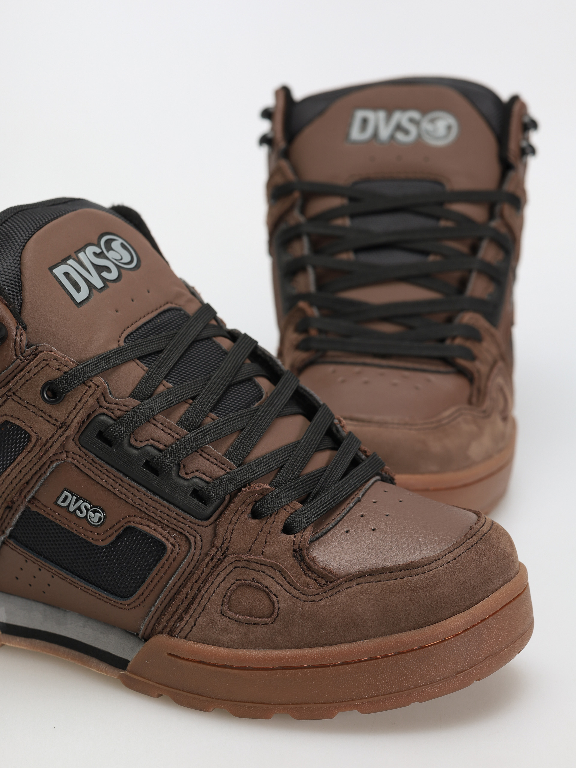 DVS Comanche Boot Shoes (brown/black/gum)