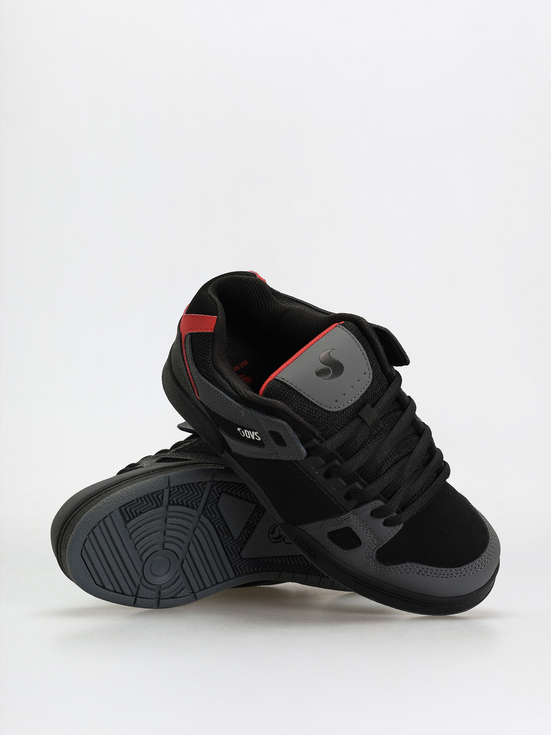 DVS Celsius Shoes (black/charcl/fiery rd)