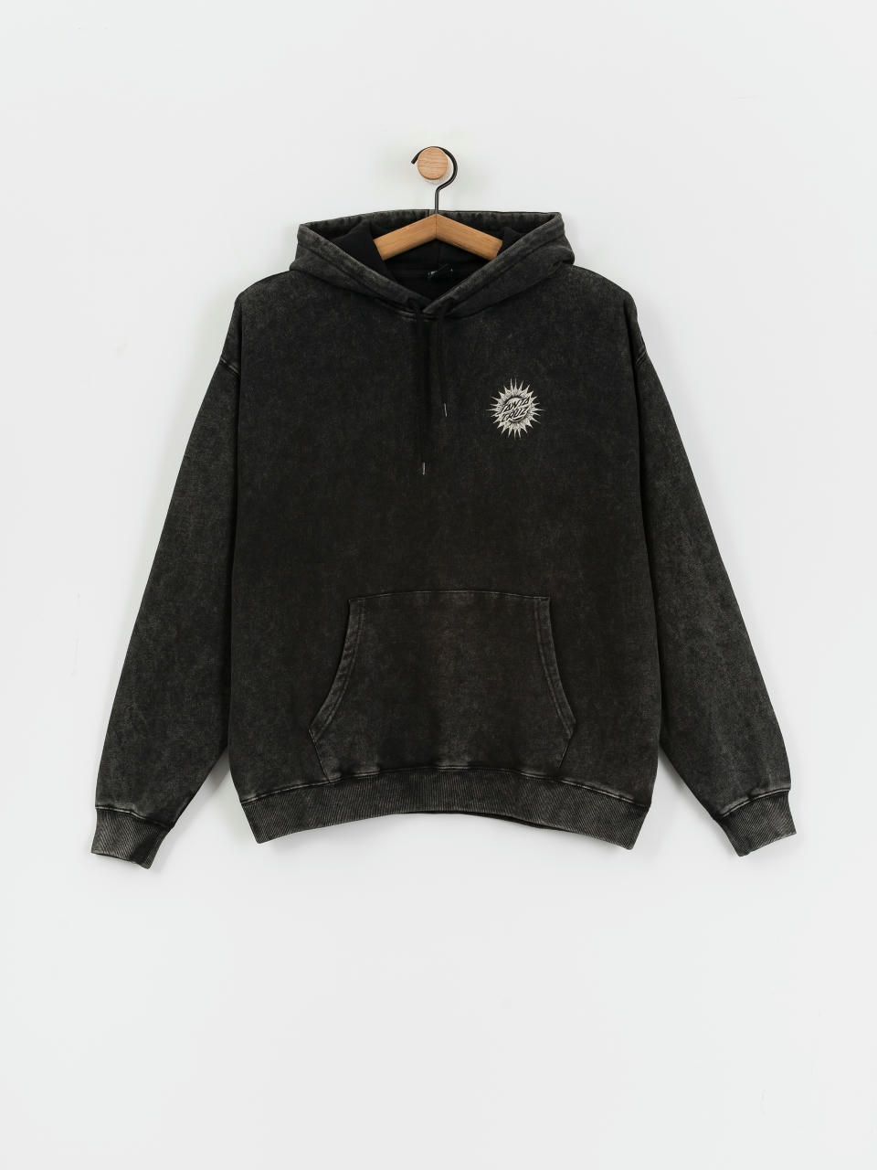 Santa Cruz Ornate Dot Wmn Sweatshirt (black acid wash)