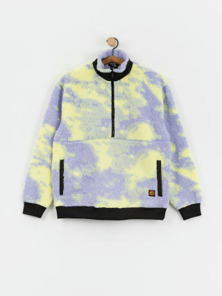 Santa Cruz Astra Sherpa Fleece Wmn Jacket (purple/yellow tie dye)