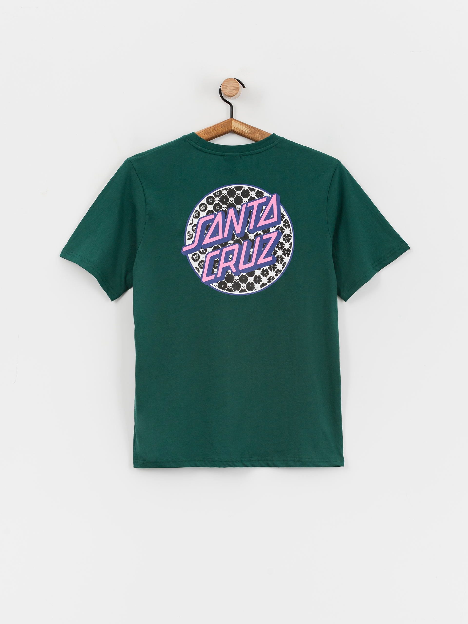 Santa Cruz Meyer Freestyle Dot Wmn T-Shirt - green (emerald)