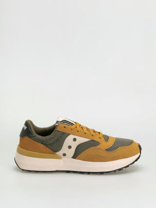 Saucony Jazz Nxt Shoes (olive/tan)