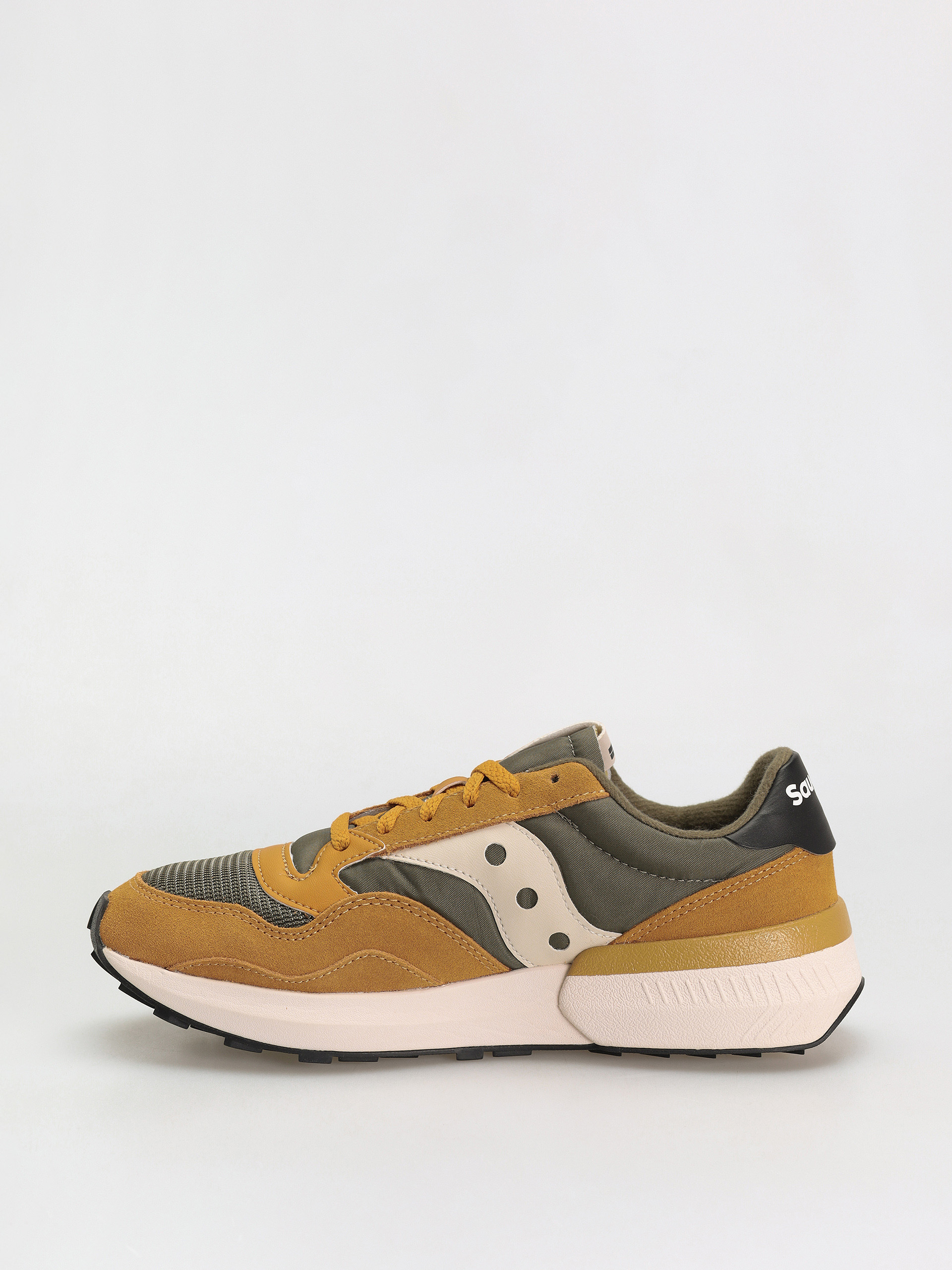 Saucony Jazz Nxt Shoes (olive/tan)
