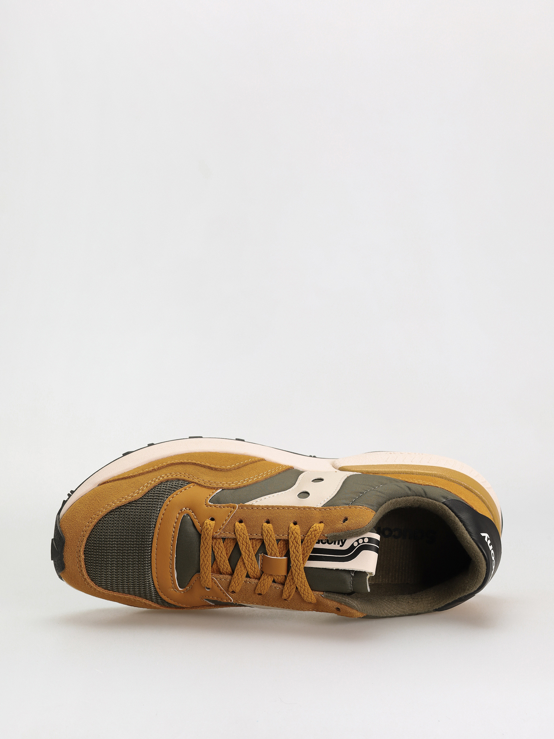 Saucony Jazz Nxt Shoes (olive/tan)