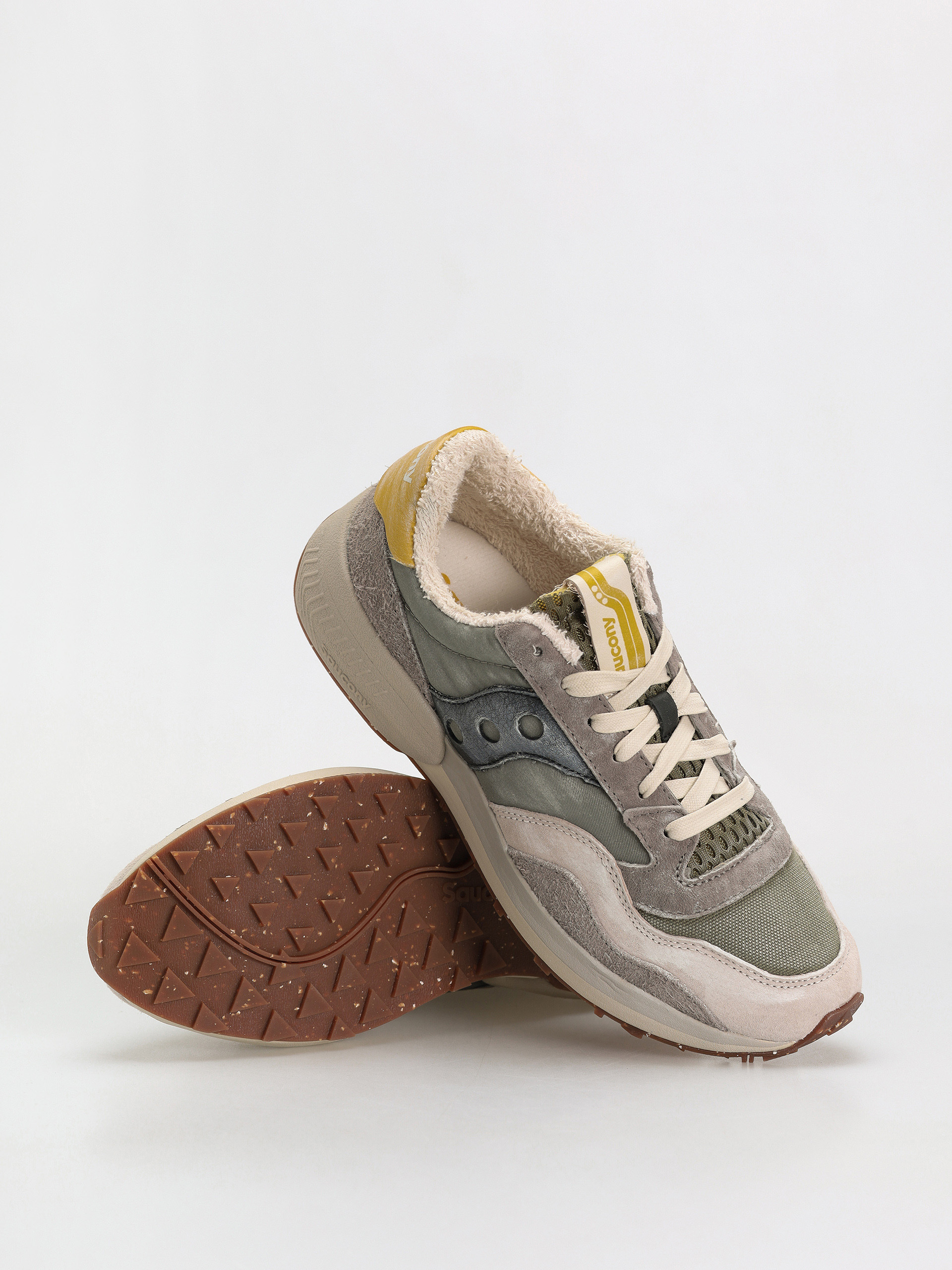 Saucony Jazz Nxt Shoes grey olive black