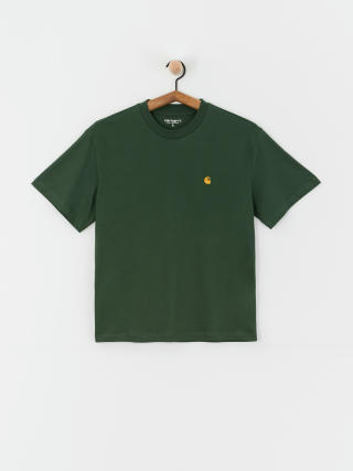 Carhartt WIP Chase Wmn T-Shirt (sycamore tree/gold)