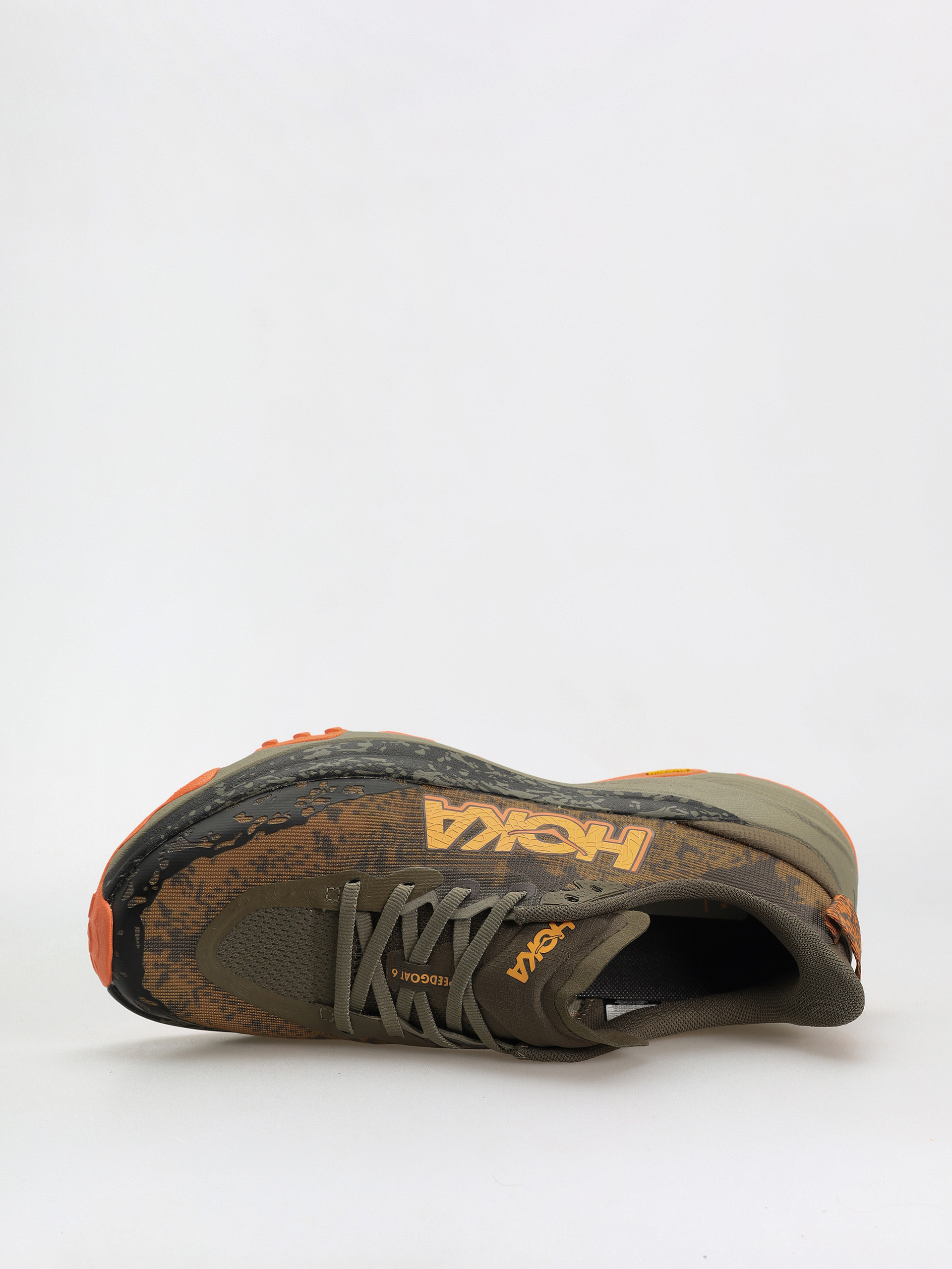Hoka Schuhe Speedgoat 6 (antique olive/squash)