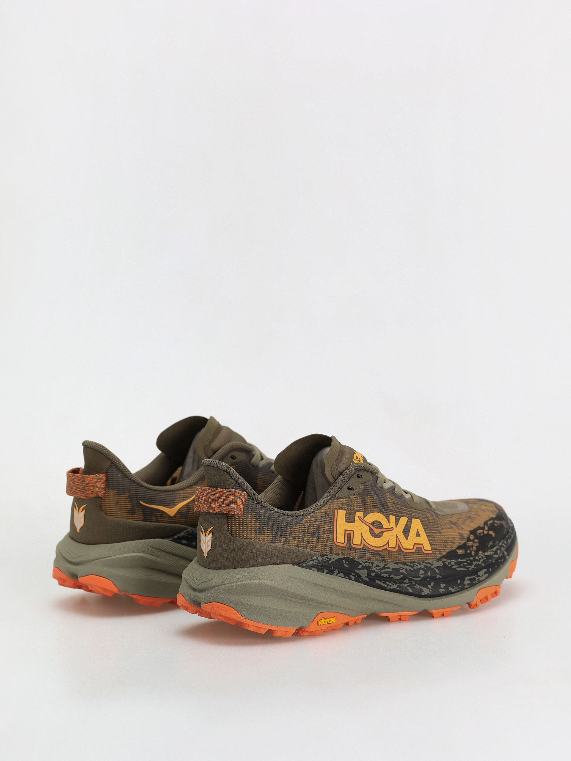 Hoka Shoes Speedgoat 6 (antique olive/squash)