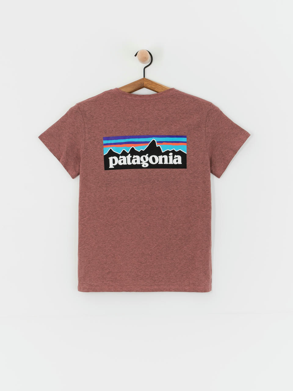 Patagonia T-Shirt P-6 Logo Responsibili Wmn (dulse mauve)