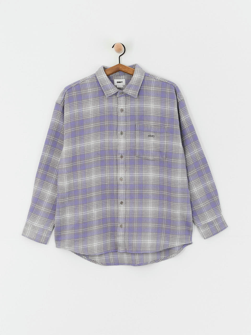 OBEY Hemd Belmont Plaid Wmn (aster purple)