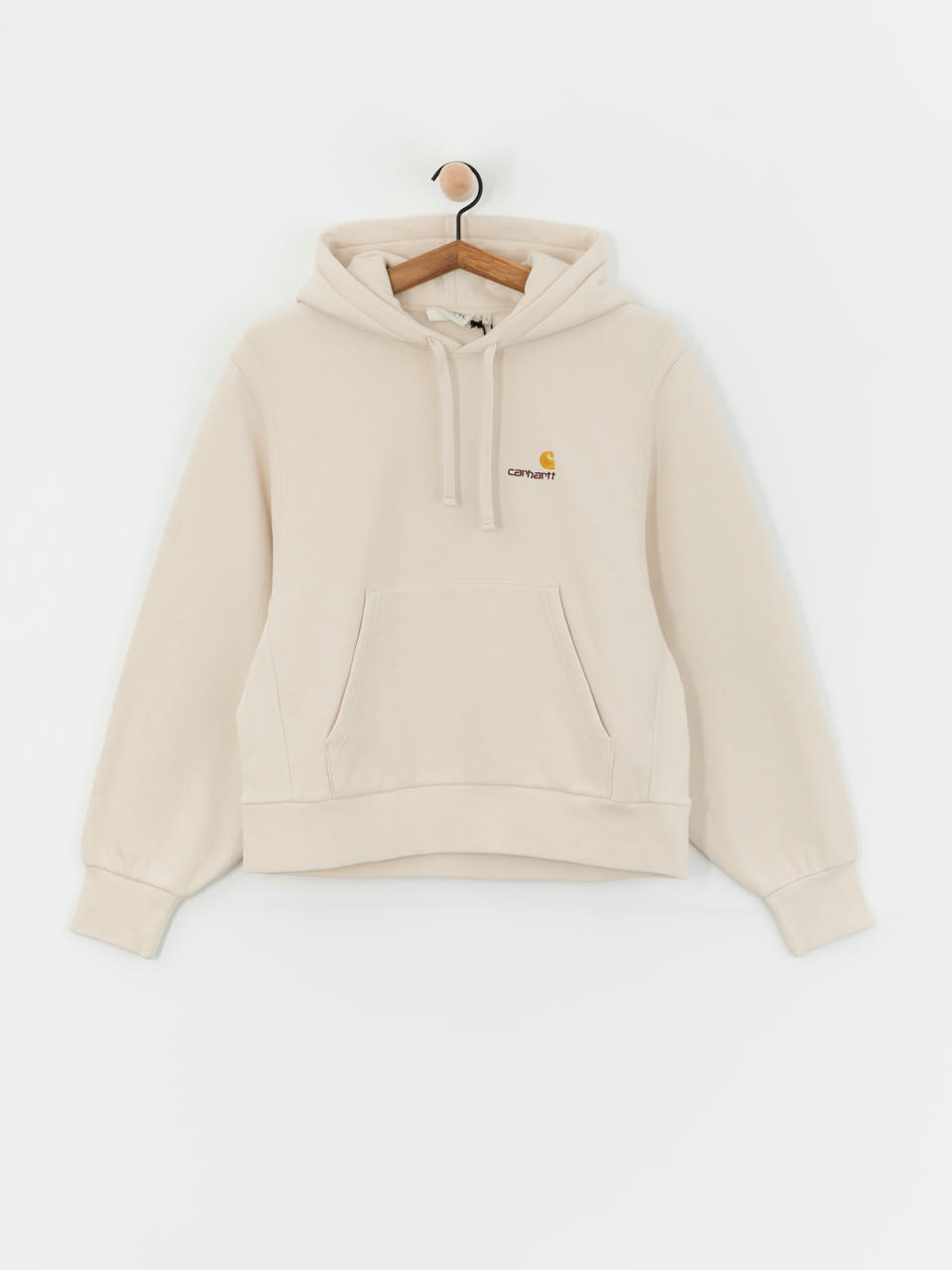 Carhartt WIP Hoodie American Script HD Wmn (moonbeam)