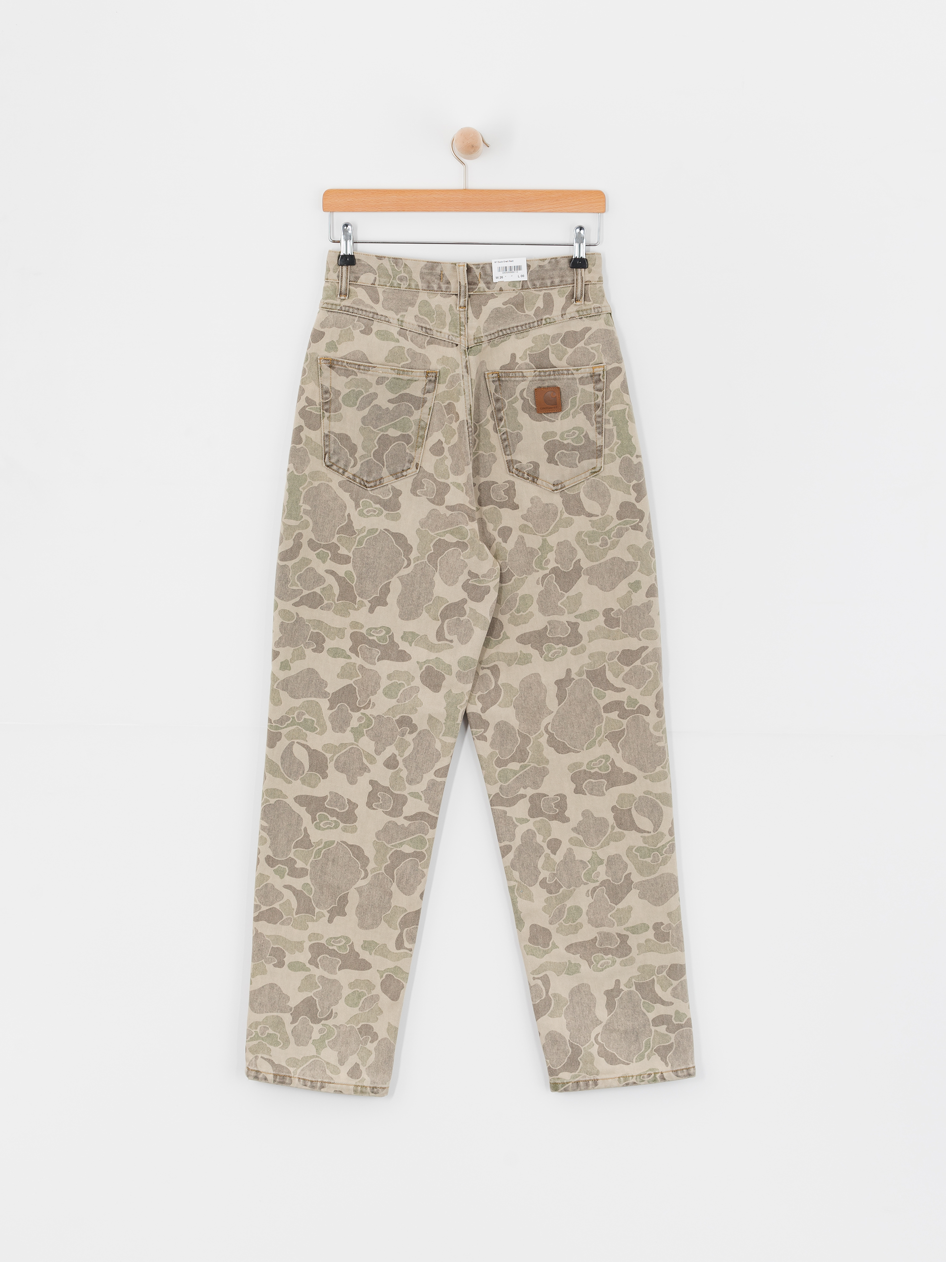 Carhartt WIP Pants Duck Orell Wmn - camo (camo duck/black)
