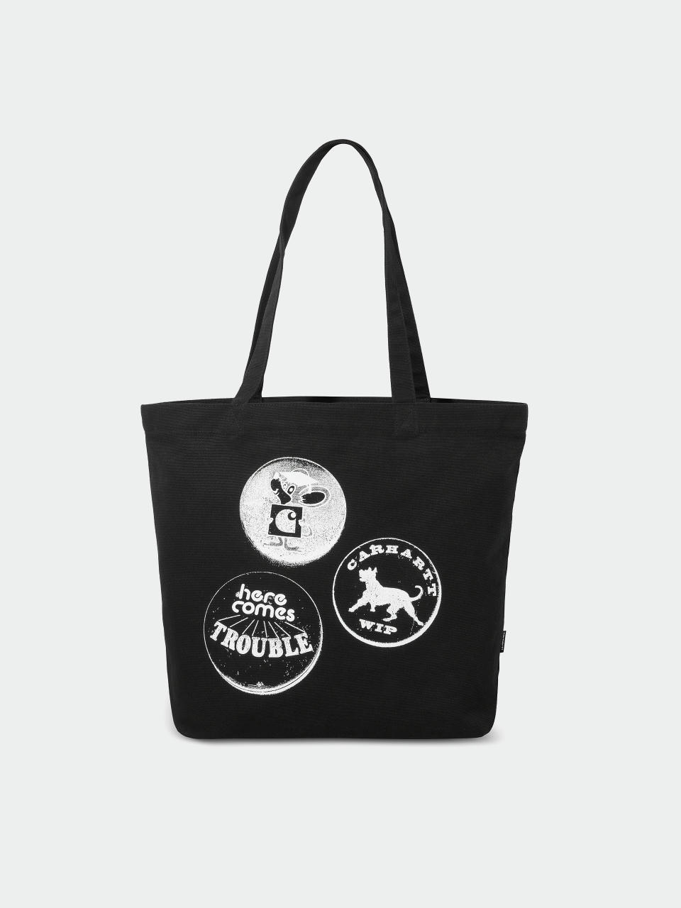 Carhartt WIP Bag Canvas Graphic Tote (pins print/black)