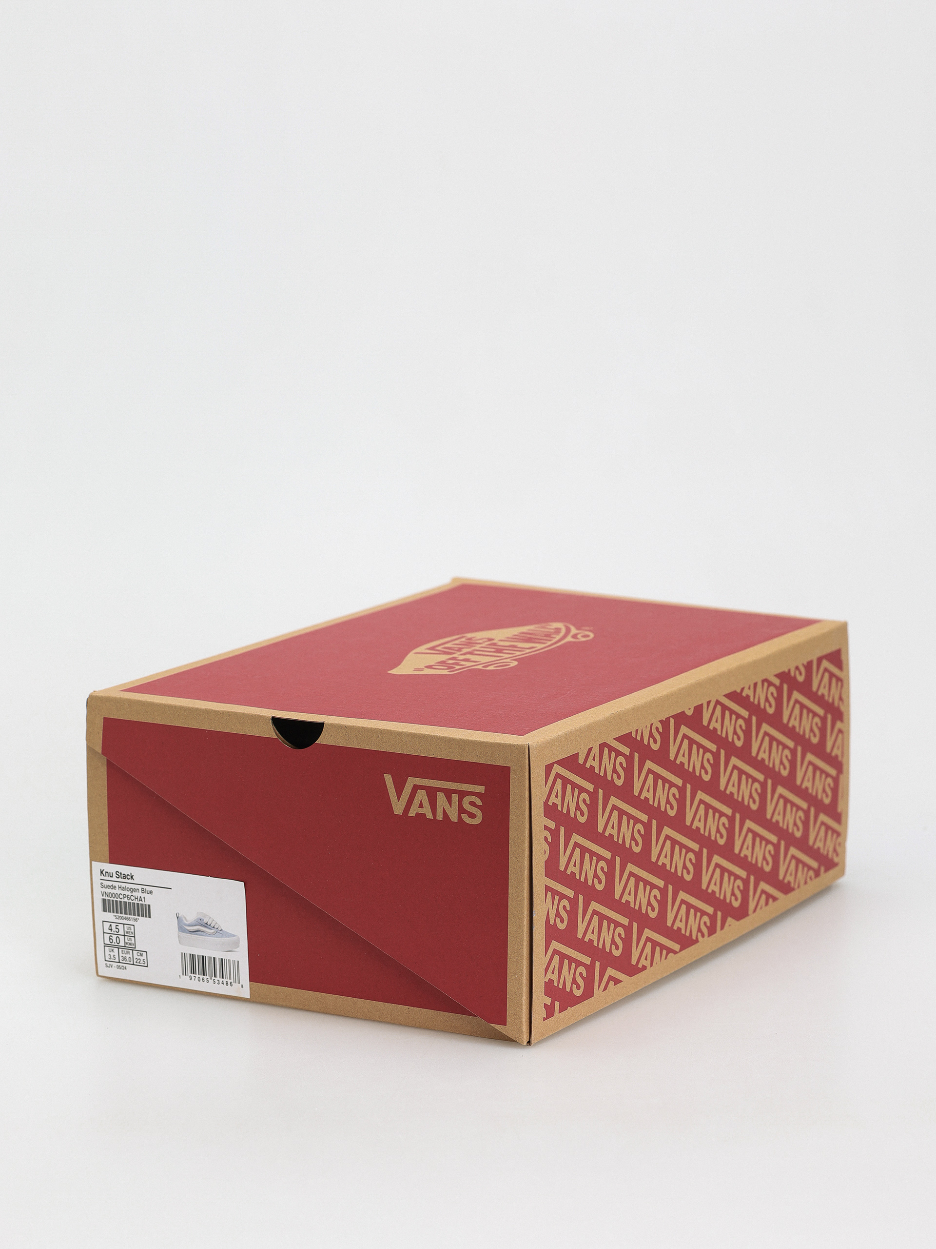 Vans Knu Stack Schuhe (suede halogen blue)