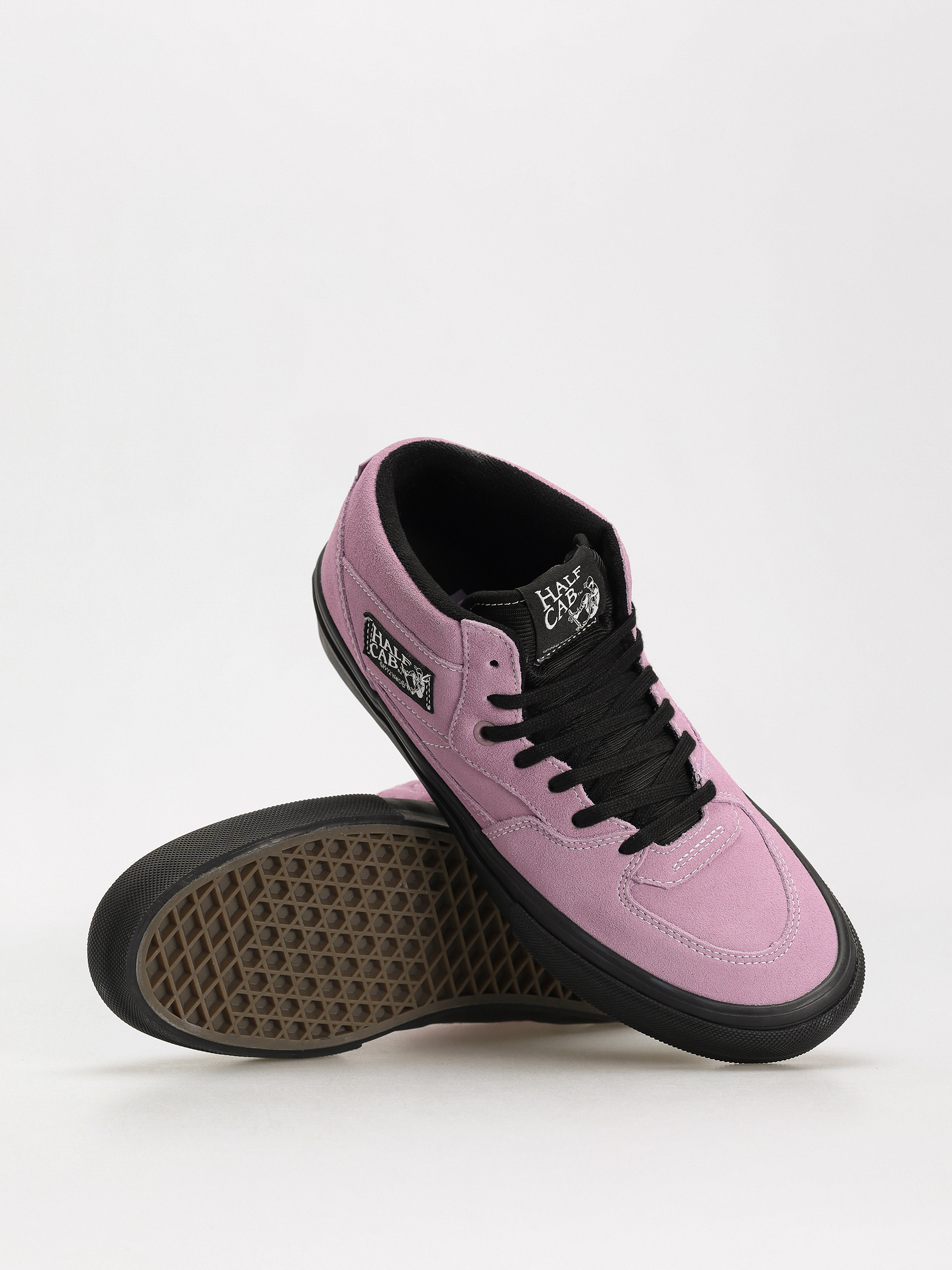 Vans Skate Half Cab Shoes (lavender fog/black)