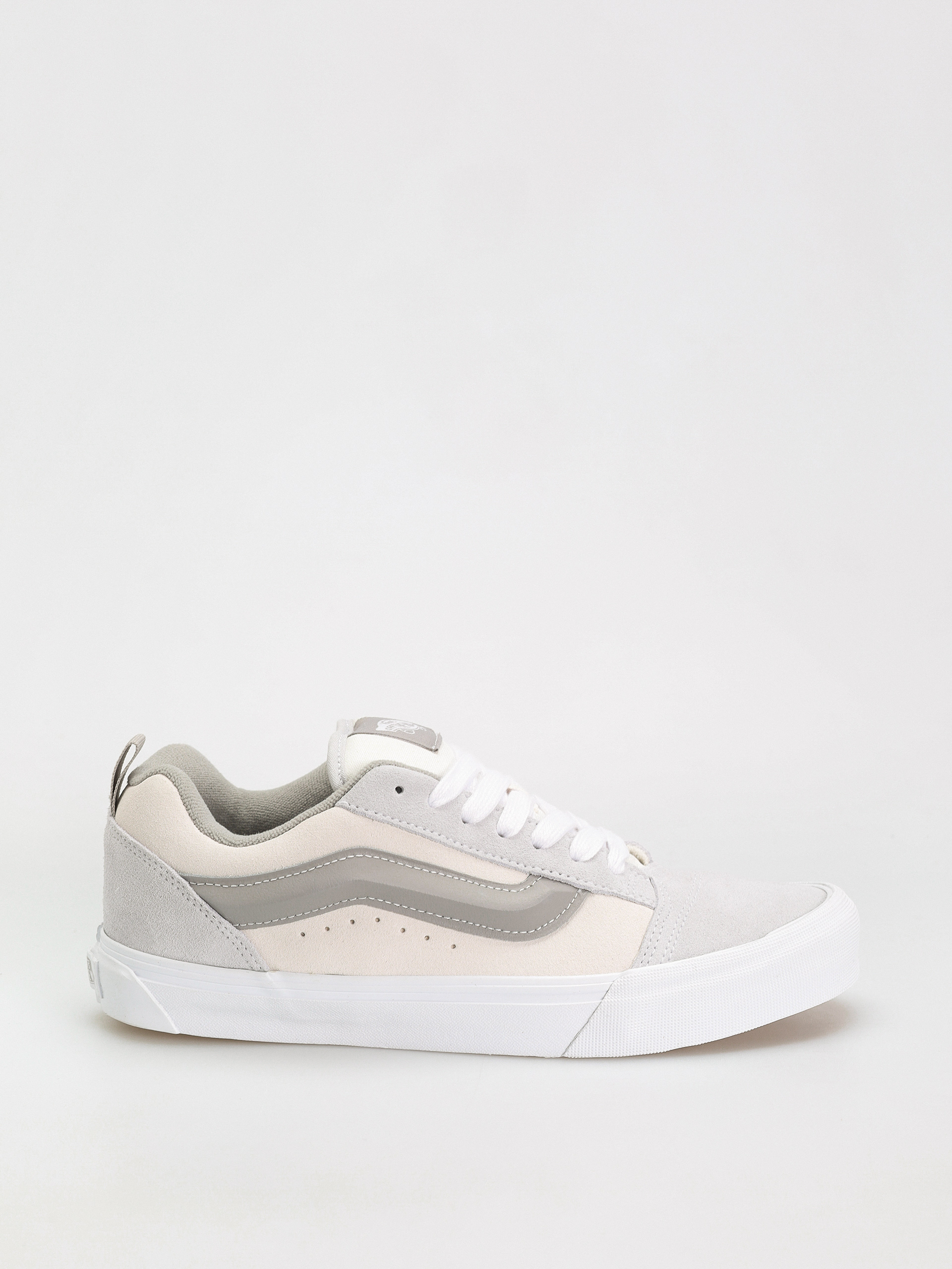 Vans Knu Skool Shoes (tri-tone block light gray)