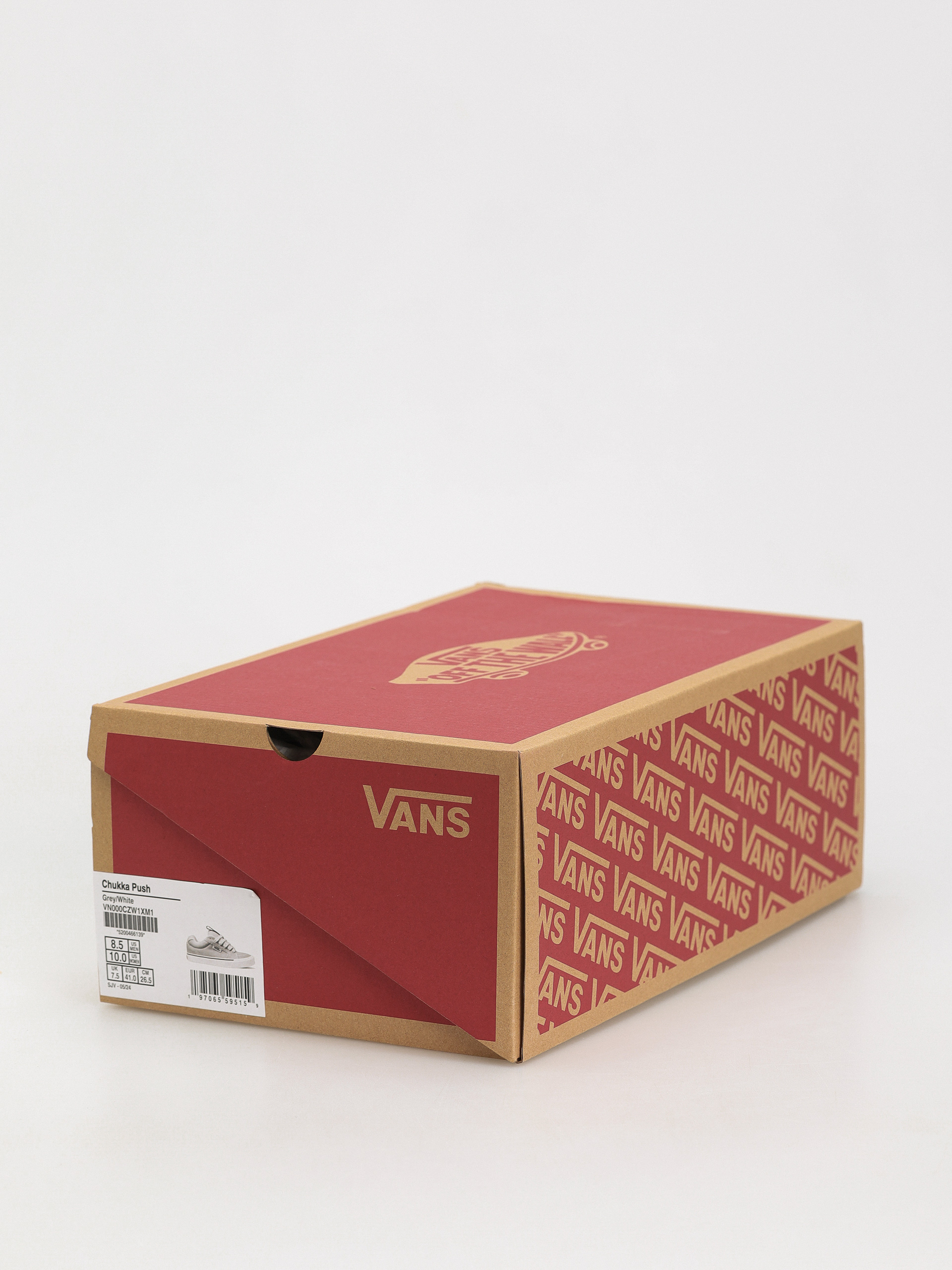 Vans Chukka Push Shoes (grey/white)