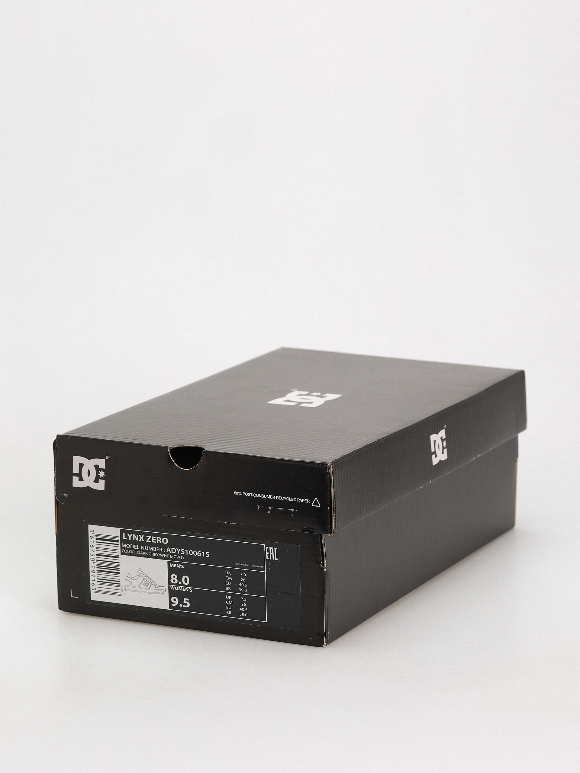 DC Lynx Zero Schuhe (dark grey/white)