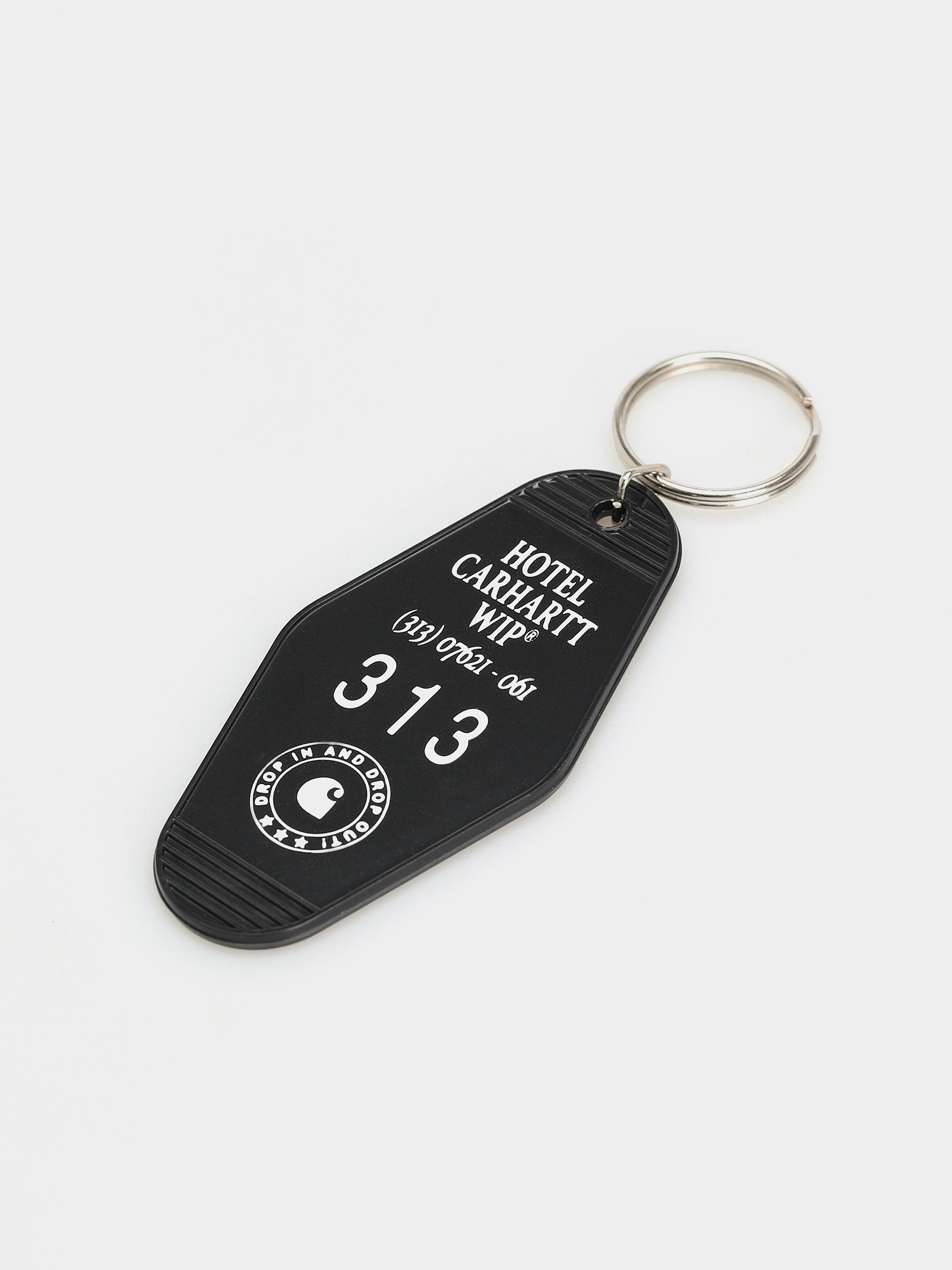 Carhartt WIP Keychain Hotel Keys (black/white)