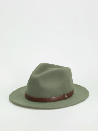 Brixton Messer Fedora Hat (light moss)