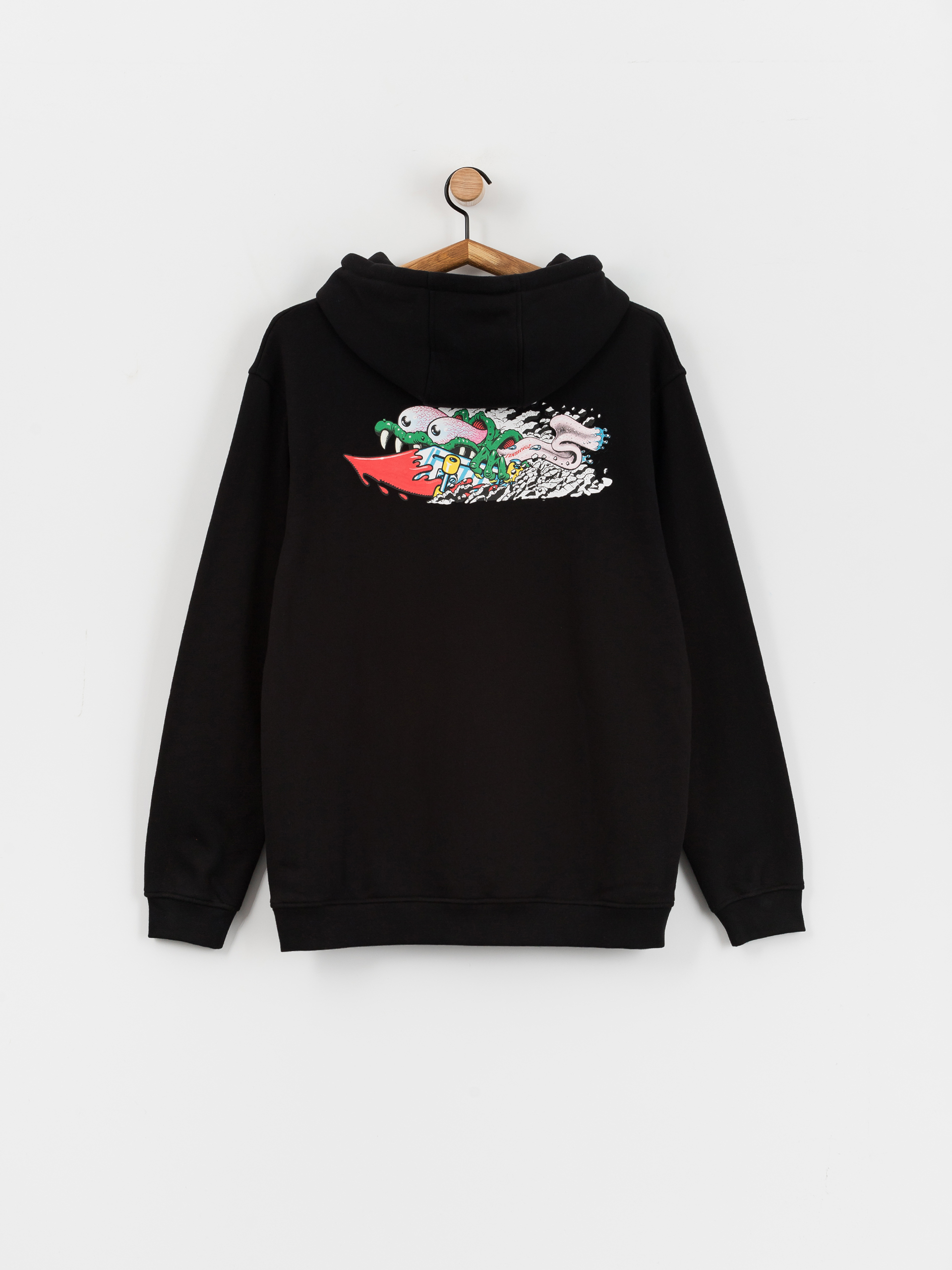 Santa Cruz Meek Concrete Slasher Sweatshirt (black)