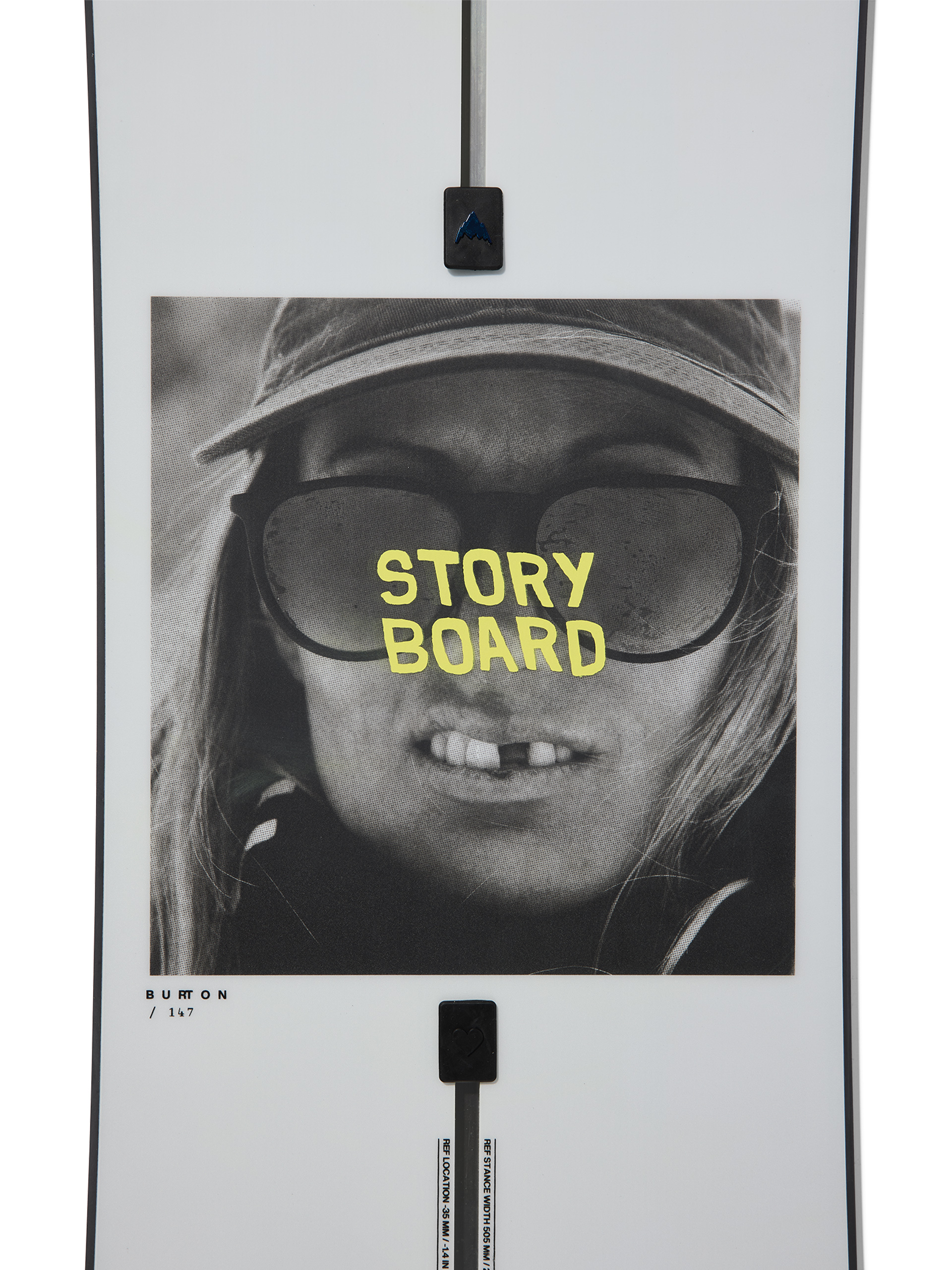 Damen Burton Snowboard Story Board