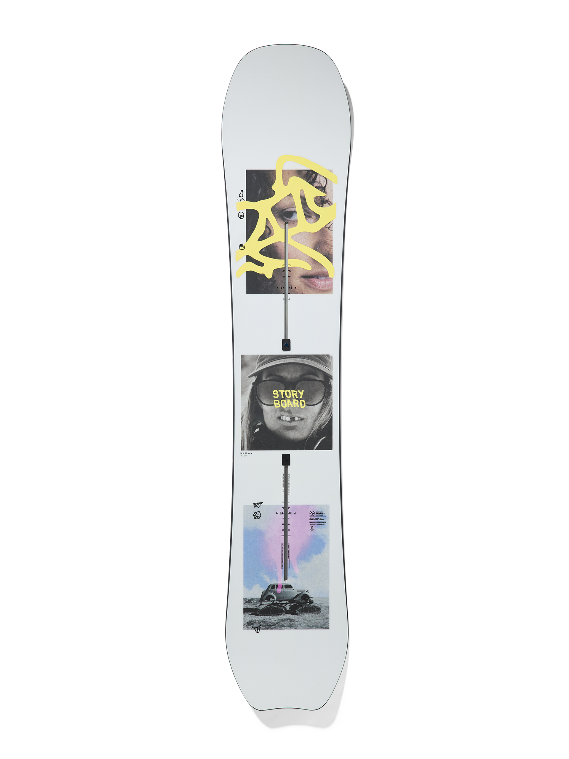 Damen Burton Snowboard Story Board