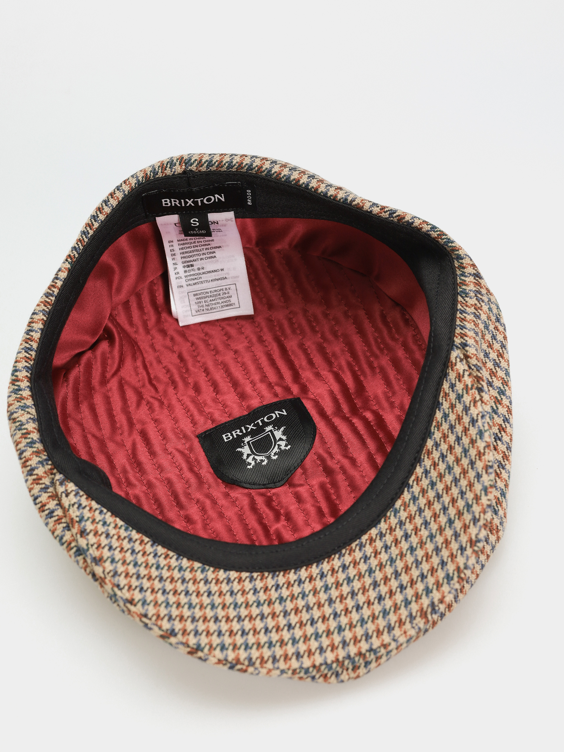 Brixton Brood Snap Cap Schirmmütze (sand/light blue)