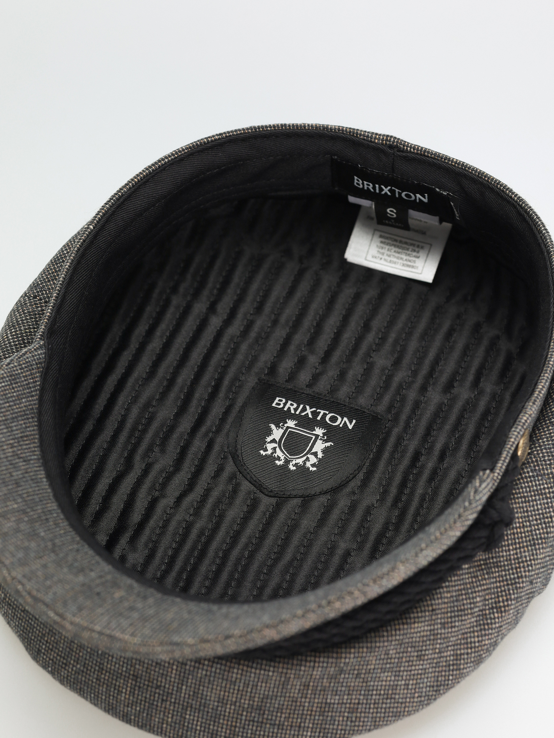 Brixton Fiddler Cap Schirmmütze (mixed tweed)