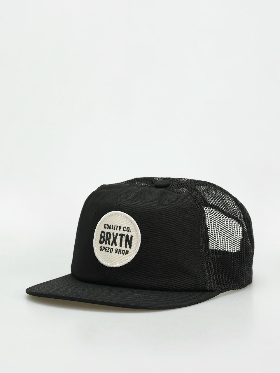 Brixton Gateway Np Mp Trucker Hat Cap (black/black)