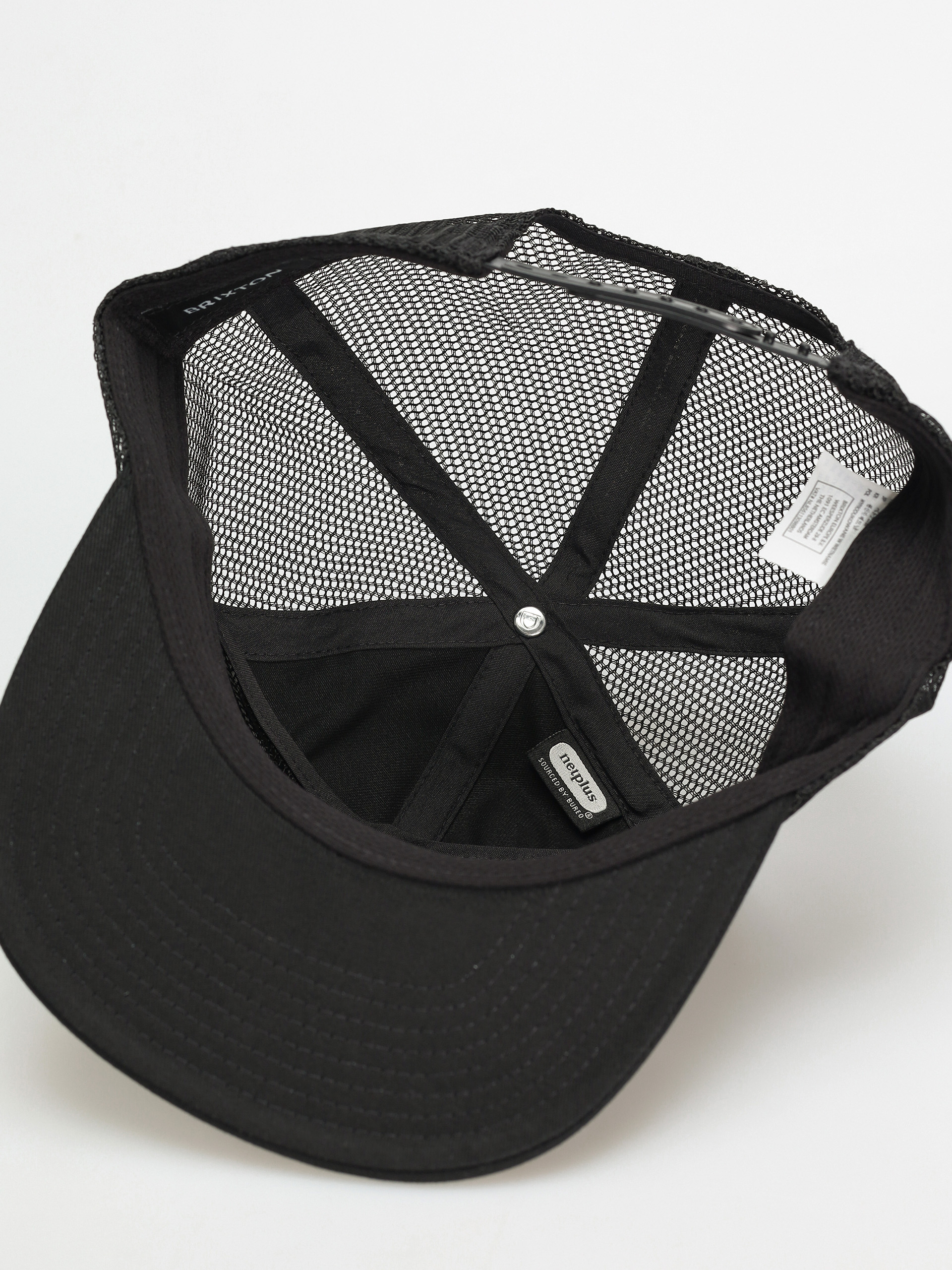 Brixton Gateway Np Mp Trucker Hat Cap (black/black)