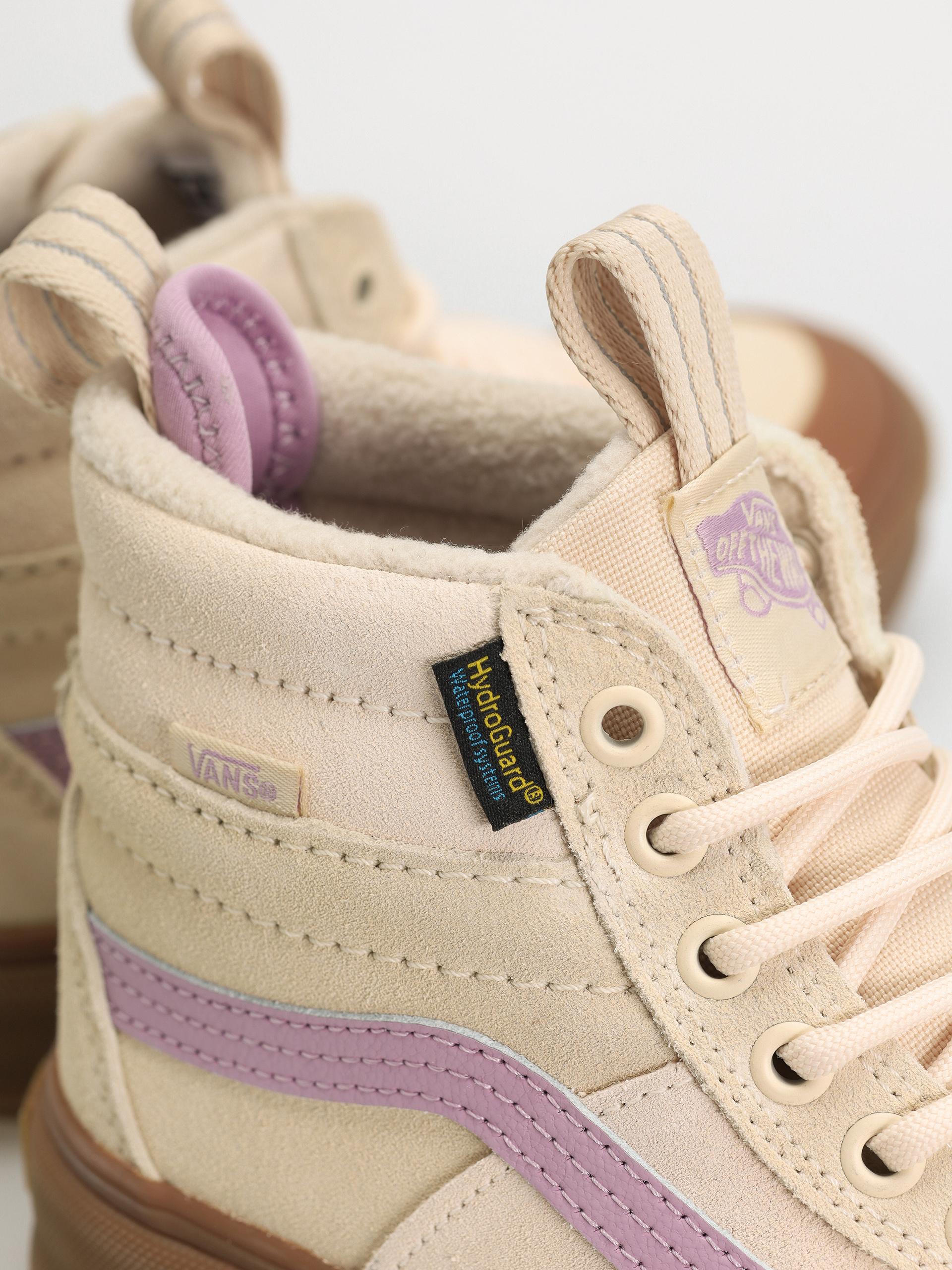 Vans Sk8 Hi Waterproof MTE Shoes violet beige multicolor white purple