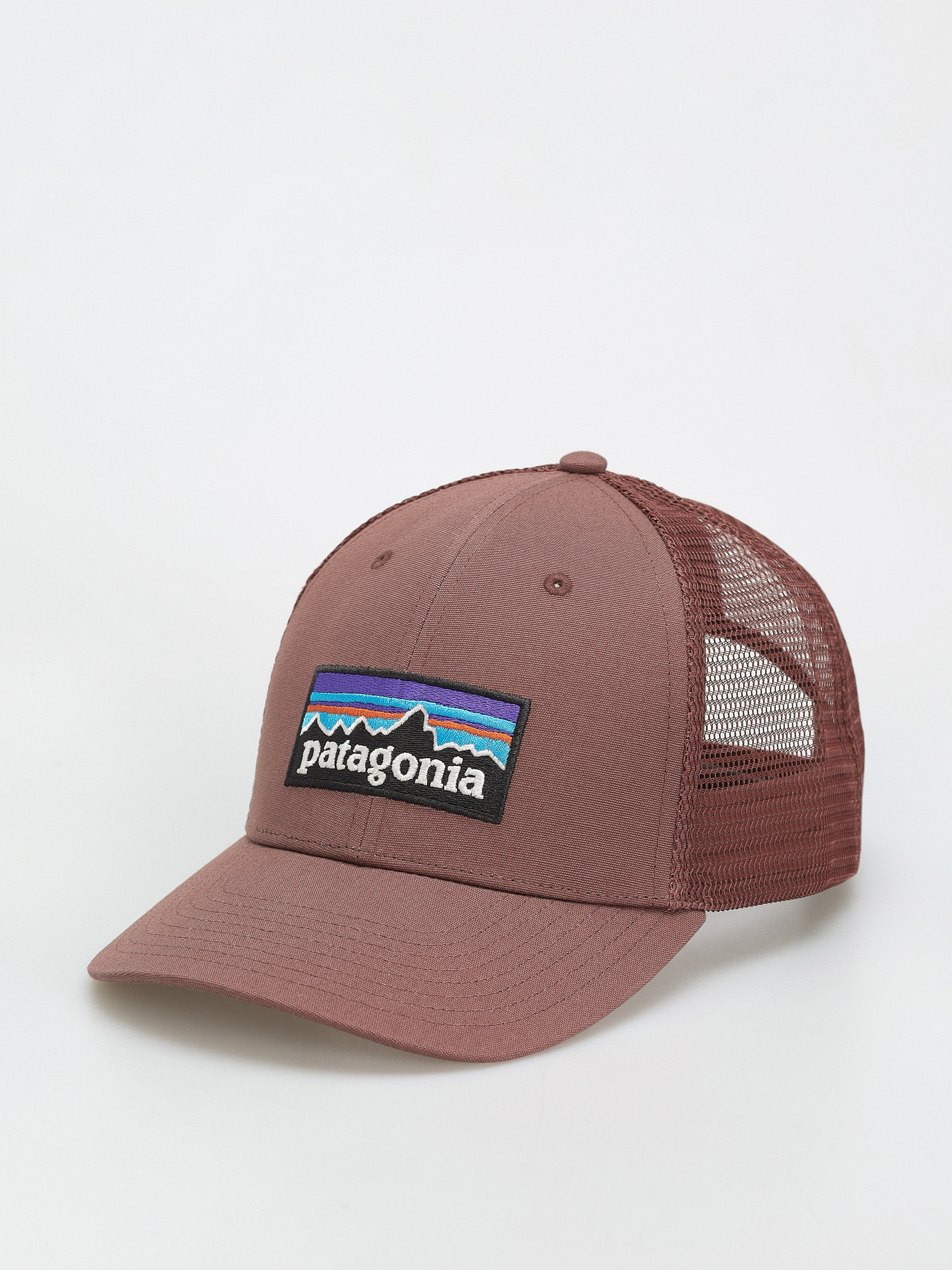 Patagonia P 6 Logo LoPro Trucker Cap (dulse mauve)