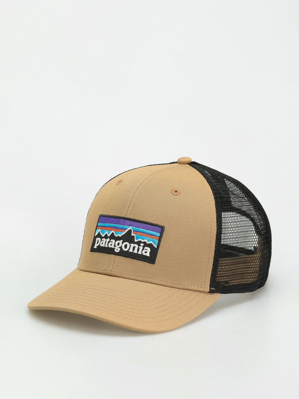 Patagonia P 6 Logo Trucker Cap (grayling brown)