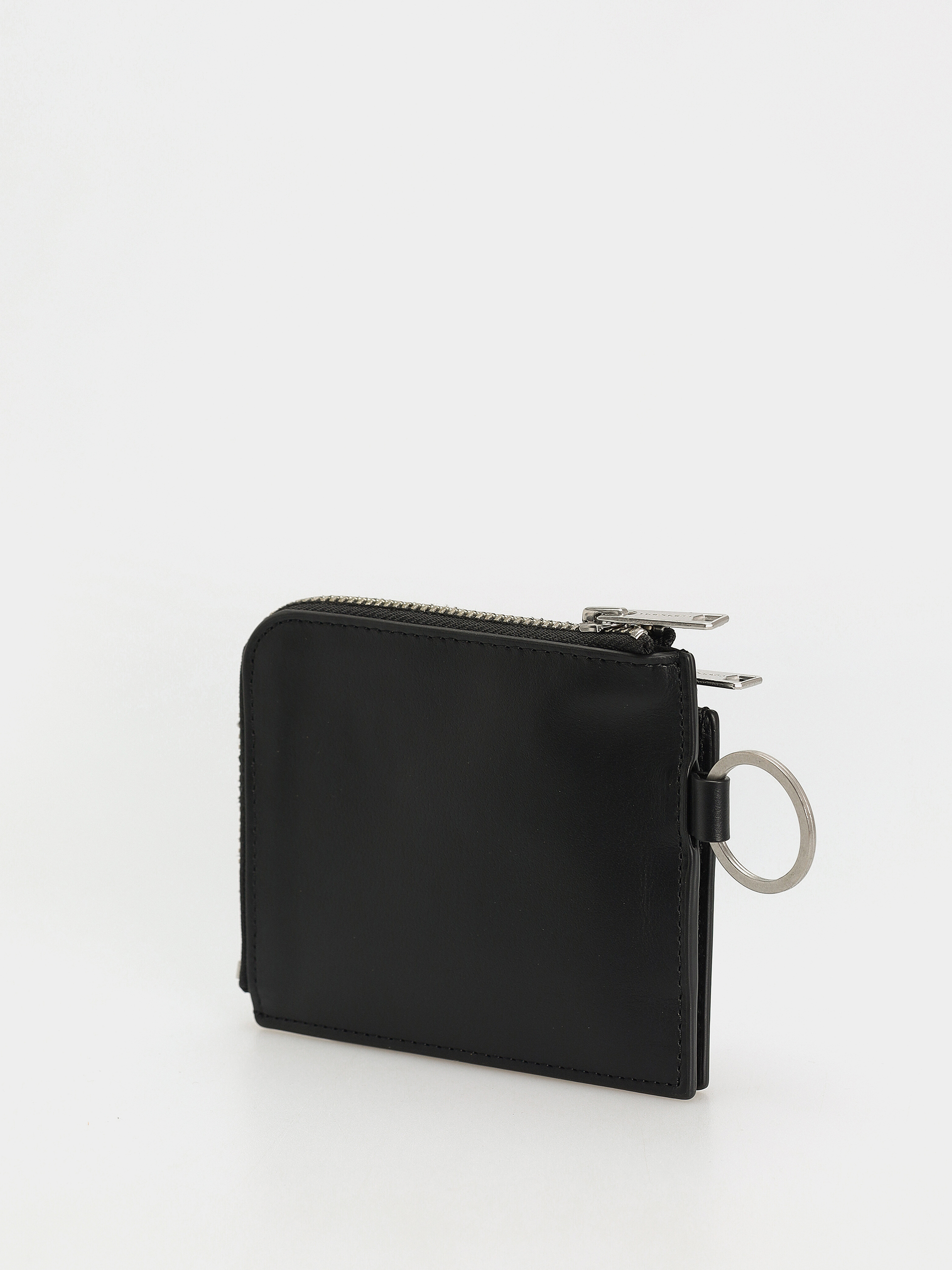 Carhartt WIP Wallet Double Vegas Zip (black/silver)