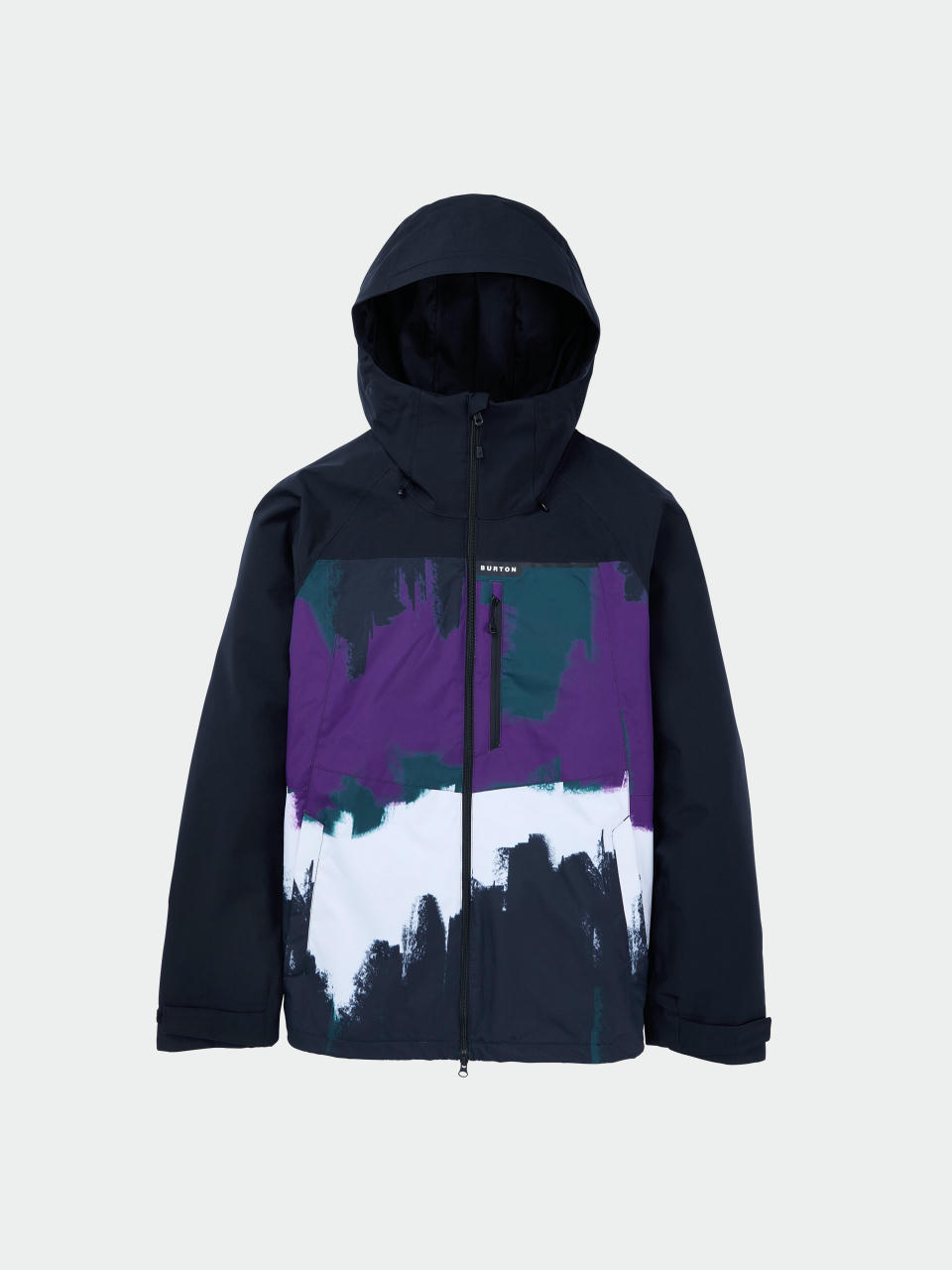 Herren Burton Snowboard Jacke Lodgepole (true black/forest chalk)