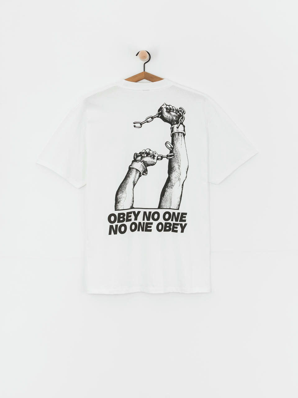 OBEY No One Obey T-Shirt (white)