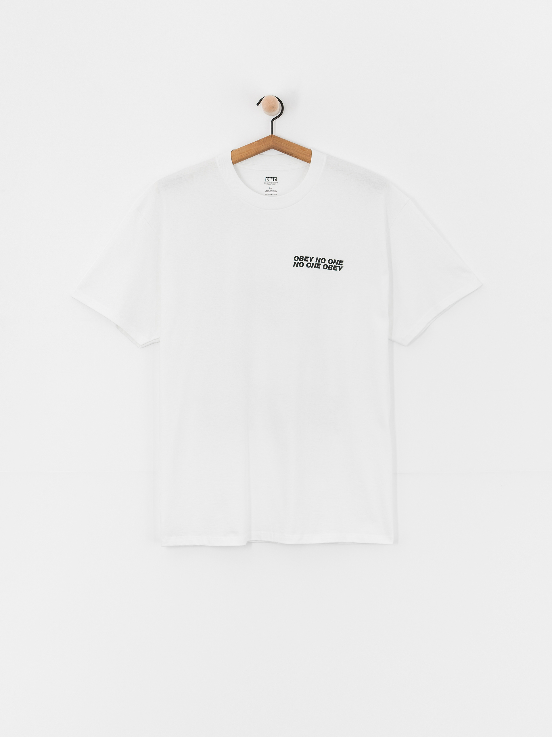 OBEY No One Obey T-Shirt (white)