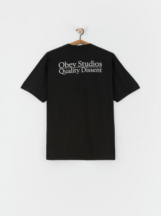 OBEY Studios Quality Dissent T-Shirt (black)